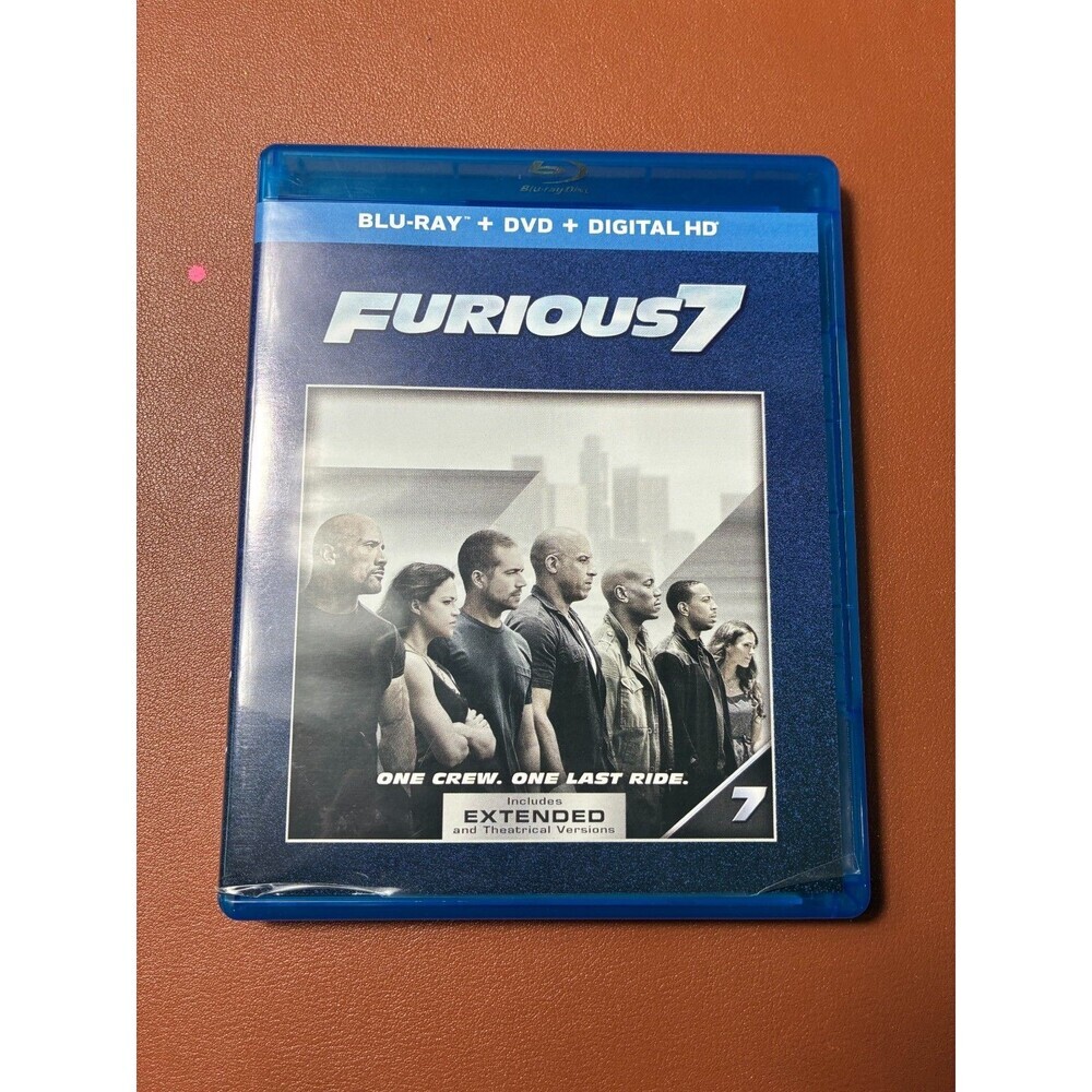 Furious 7 (Blu-ray+DVD+Digital HD) - Includes Extended Version